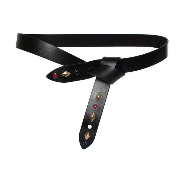 Isabel Marant Accessories - Isabel Marant, Lecce belt in leather with stones